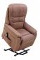 Preview: TV-Sessel PAUL 2-Motoren Microfaser Braun